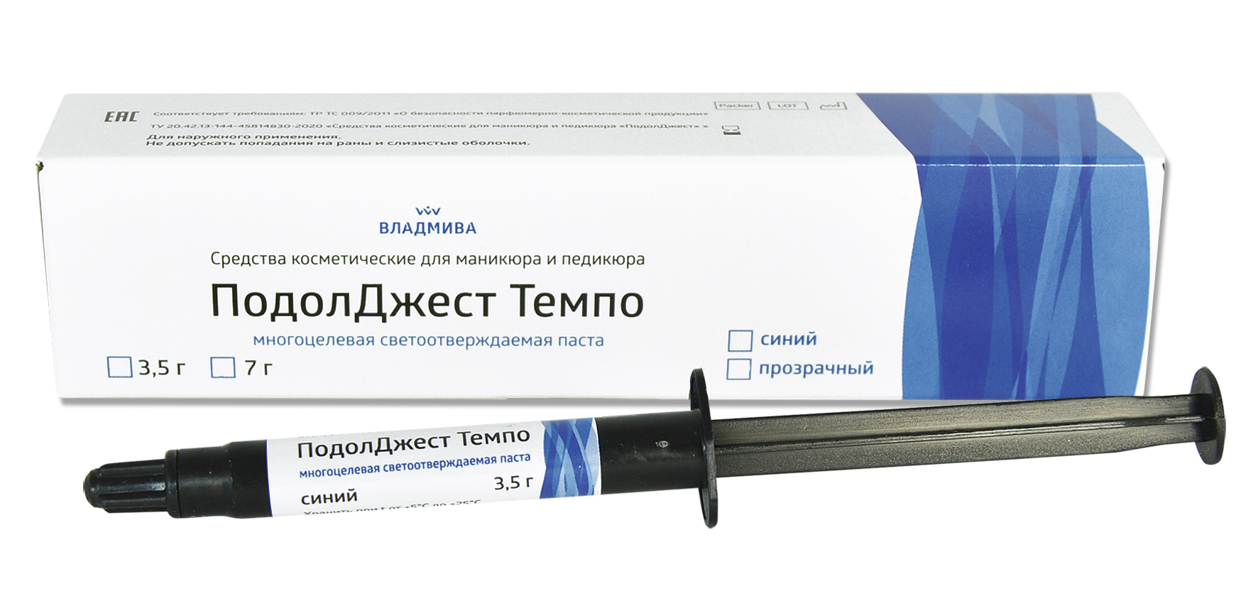 ПодолДжест ТЕМПО прозрачный 3,5гр